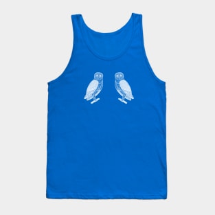 Barn Owls in Love - animal lovers design Tank Top